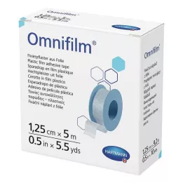 OMNIFILM Fikseringsgipsfolie 1,25 cmx5 m, 1 stk