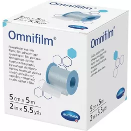 OMNIFILM Fikseringsgipsfolie 5 cmx5 m, 1 stk