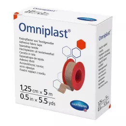 OMNIPLAST Fikseringsgips tekstil 1,25 cmx5 m, 1 stk