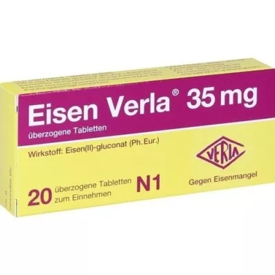 EISEN VERLA 35 mg overtrukne tabletter, 20 stk