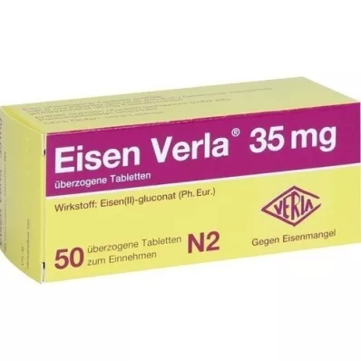 EISEN VERLA 35 mg overtrukne tabletter, 50 stk