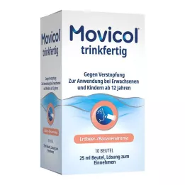 MOVICOL drikkeklar 25 ml pose til oral opløsning, 10 stk