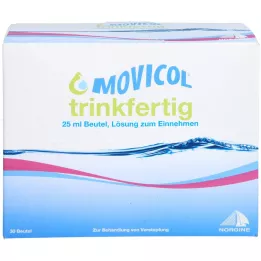 MOVICOL drikkeklar 25 ml pose til oral opløsning, 30 stk