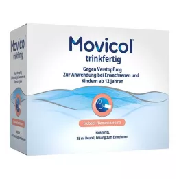 MOVICOL drikkeklar 25 ml pose til oral opløsning, 30 stk