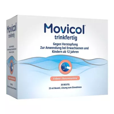 Movicol® drikkeklar 25 ml pose oral opløsning, 30 stk