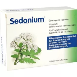 SEDONIUM overtrukne tabletter, 100 stk