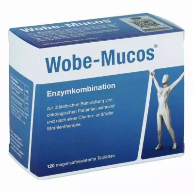 Wobe-Mucos gastro-resistente tabletter (120 stk.)