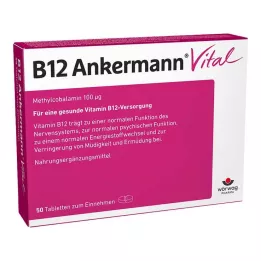 B12 ANKERMANN Vital-tabletter, 50 kapsler