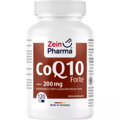 COENZYM Q10 FORTE 200 mg kapsler, 120 kapsler