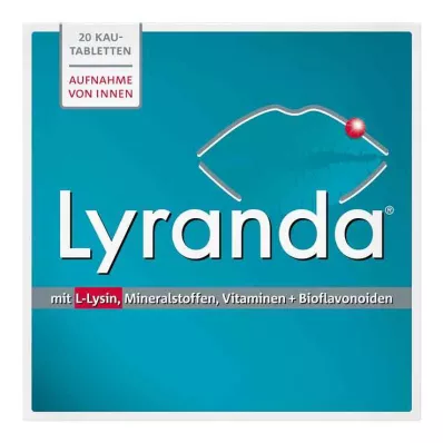 Lyranda tyggetabletter, 20 tabletter Lyranda tyggetabletter, 20 tabletter