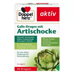 DOPPELHERZ Galdepastil med artiskok, 50 stk