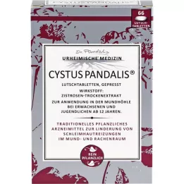 CYSTUS Pandalis sugetabletter, 66 stk