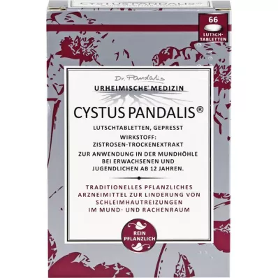 CYSTUS Pandalis sugetabletter, 66 stk