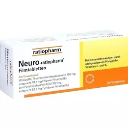 NEURO-RATIOPHARM Filmovertrukne tabletter, 50 stk
