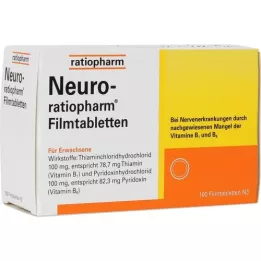 NEURO-RATIOPHARM Filmovertrukne tabletter, 100 stk