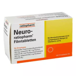 NEURO-RATIOPHARM Filmovertrukne tabletter, 100 stk