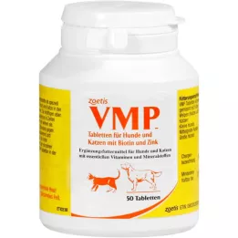 VMP Tilskudsfoder-tabletter til hund/kat, 50 stk