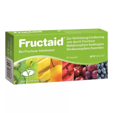 Fructaid kapsler, 30 stk
