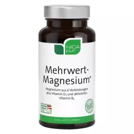 NICAPUR Magnesiumkapsler med merværdi, 60 kapsler