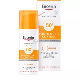 EUCERIN Sol CC Creme tonet medium LSF 50+, 50 ml