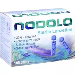 LANZETTEN NODOLO steril 30 G ultrafin, 100 stk