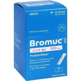BROMUC akut Junior 100 mg hostestillende P.H.e.L.z.E., 20 stk