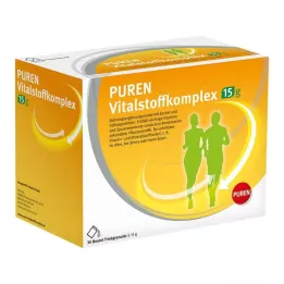 PUREN Vitalstofkompleks pose med 15 g granulat, 30 stk
