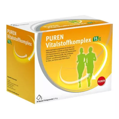 PUREN Vitalstofkompleks pose med 15 g granulat, 30 stk