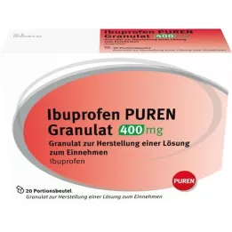IBUPROFEN PUREN Granulat 400 mg til oral brug, 20 stk