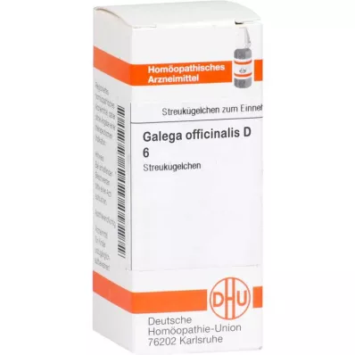 GALEGA officinalis D 6 kugler, 10 g