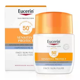EUCERIN Solvæske matterende LSF 50+, 50 ml