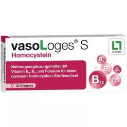 VASOLOGES S Homocysteinovertrukne tabletter, 30 kapsler