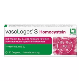 VASOLOGES S Homocysteinovertrukne tabletter, 30 kapsler