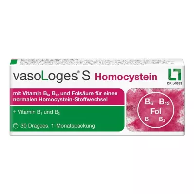 VASOLOGES S Homocysteinovertrukne tabletter, 30 kapsler