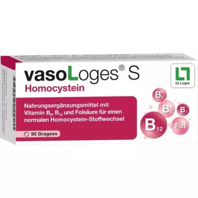VASOLOGES S Homocysteinovertrukne tabletter, 90 kapsler