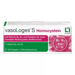 VASOLOGES S Homocysteinovertrukne tabletter, 90 kapsler
