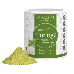 MORINGA 100% rent økologisk pulver, 200 g