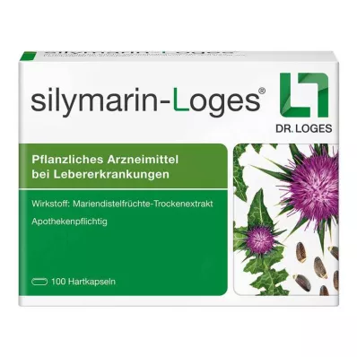 SILYMARIN-Loges hårde kapsler, 100 stk