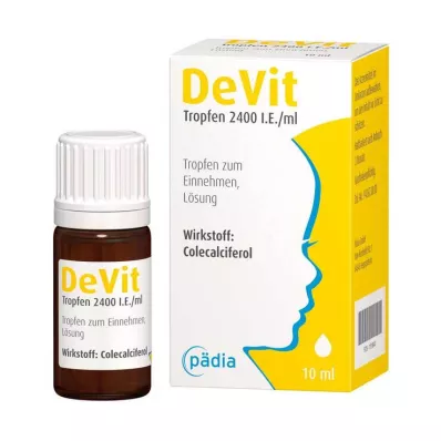 Devit 2400 IE / ml orale dråber, 10 ml