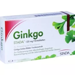 GINKGO STADA 120 mg filmovertrukne tabletter, 30 stk