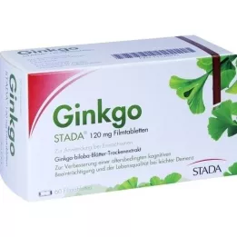 GINKGO STADA 120 mg filmovertrukne tabletter, 60 stk