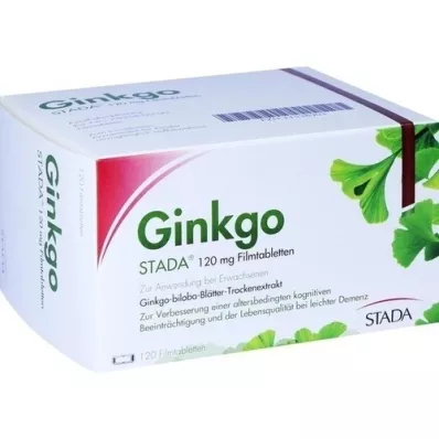 GINKGO STADA 120 mg filmovertrukne tabletter, 120 stk