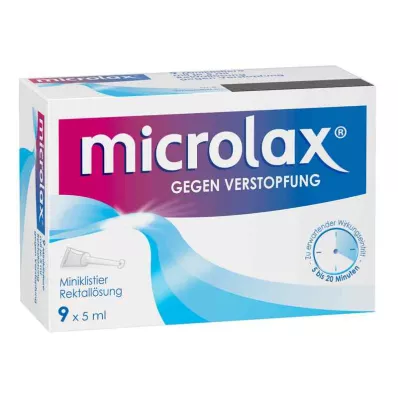 MICROLAX Rektale opløsnings-klyster, 9X5 ml
