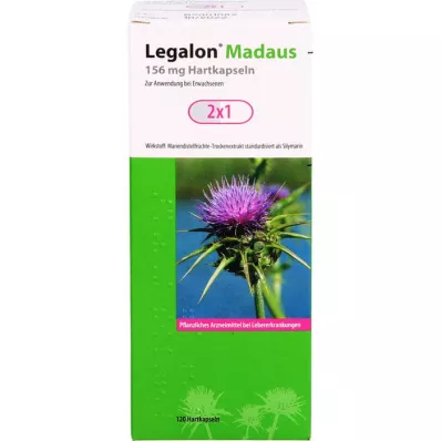 LEGALON Madaus 156 mg hårde kapsler, 120 stk