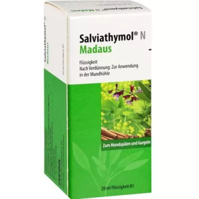 SALVIATHYMOL N Madaus dråber, 20 ml