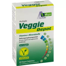 VEGGIE Depot Vitaminer+Mineraler-tabletter, 60 kapsler
