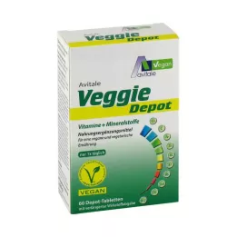 VEGGIE Depot Vitaminer+Mineraler-tabletter, 60 kapsler
