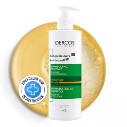 VICHY DERCOS Skælshampoo, tør hovedbund, 390 ml
