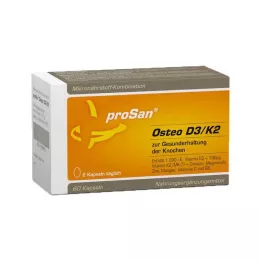 PROSAN Osteo D3/K2 bløde kapsler, 60 stk