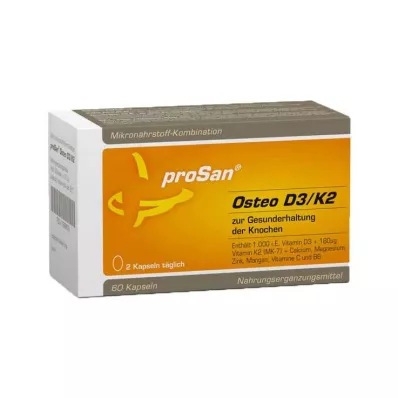 Prosan Osteo D3-K2 bløde kapsler, 60 stk